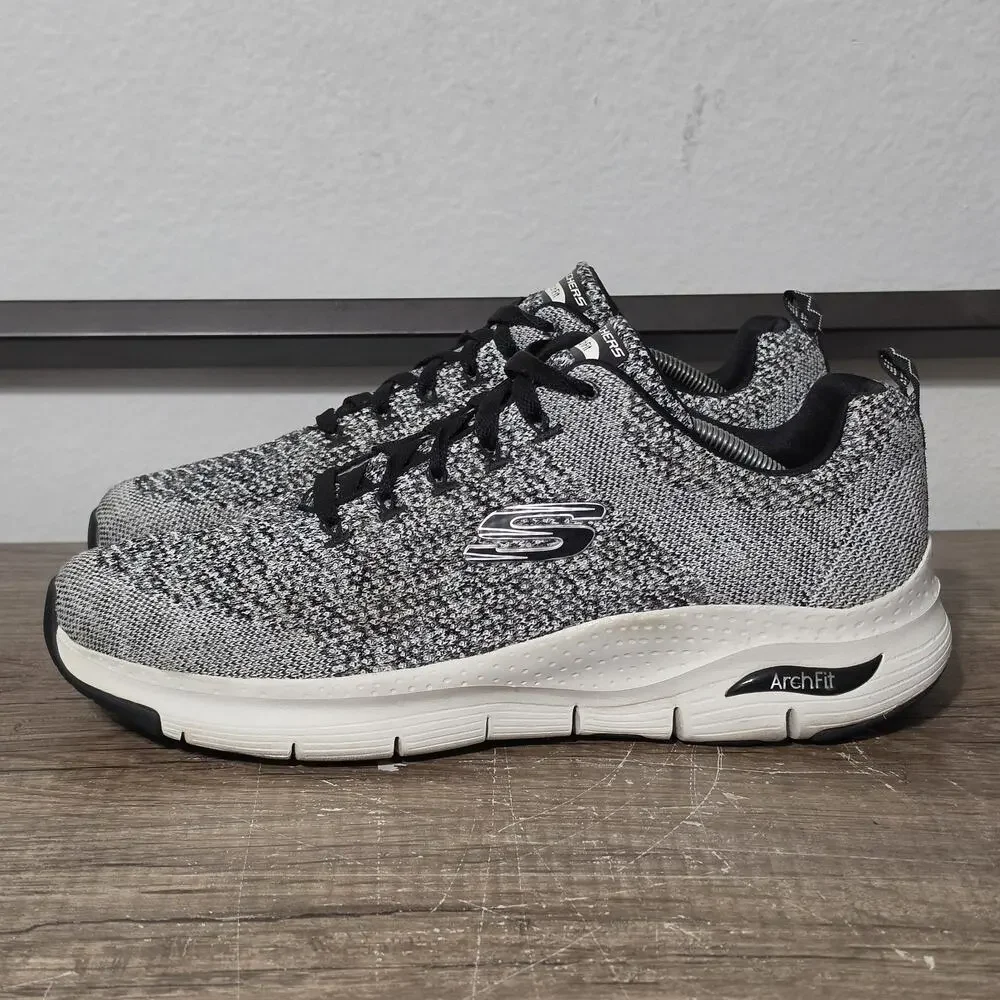 Skechers Arch Fit Paradyme Men's Casual Comfort Shoes Sneakers Size 12 Gray